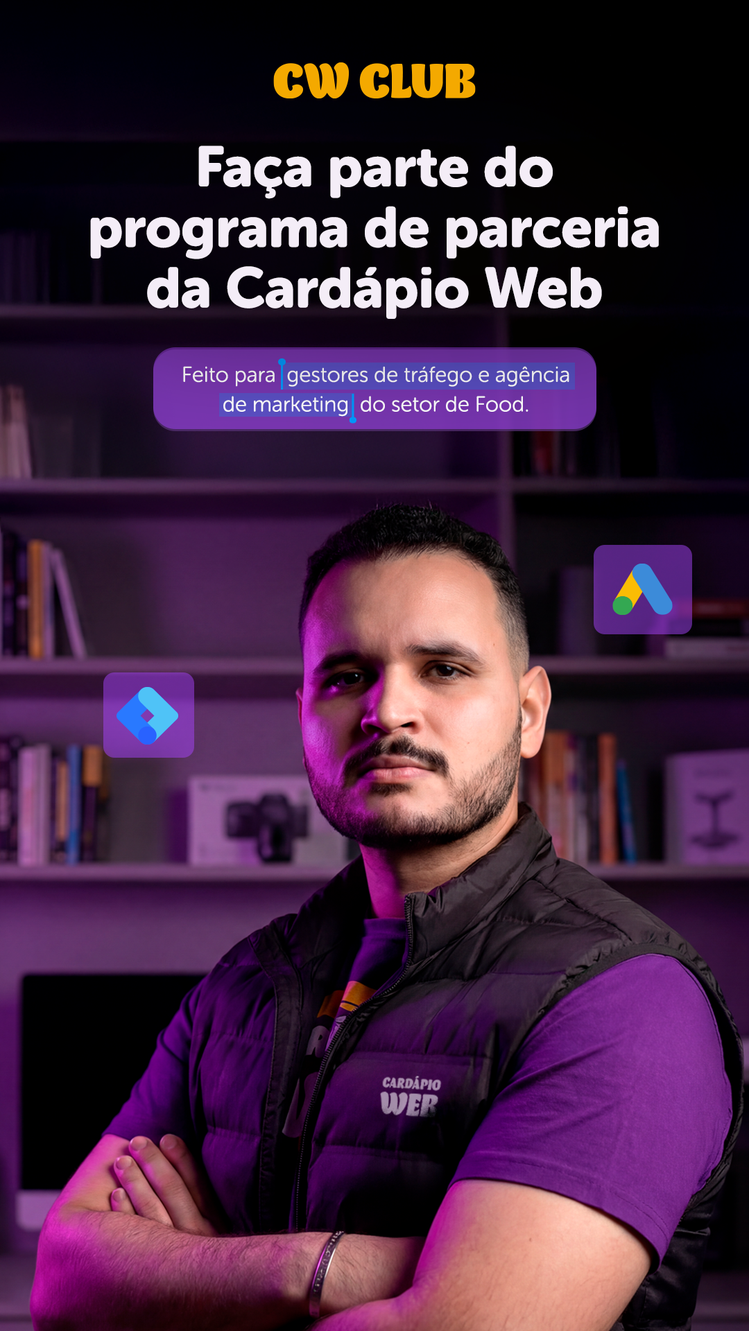 Cardápio Web Facebook ad