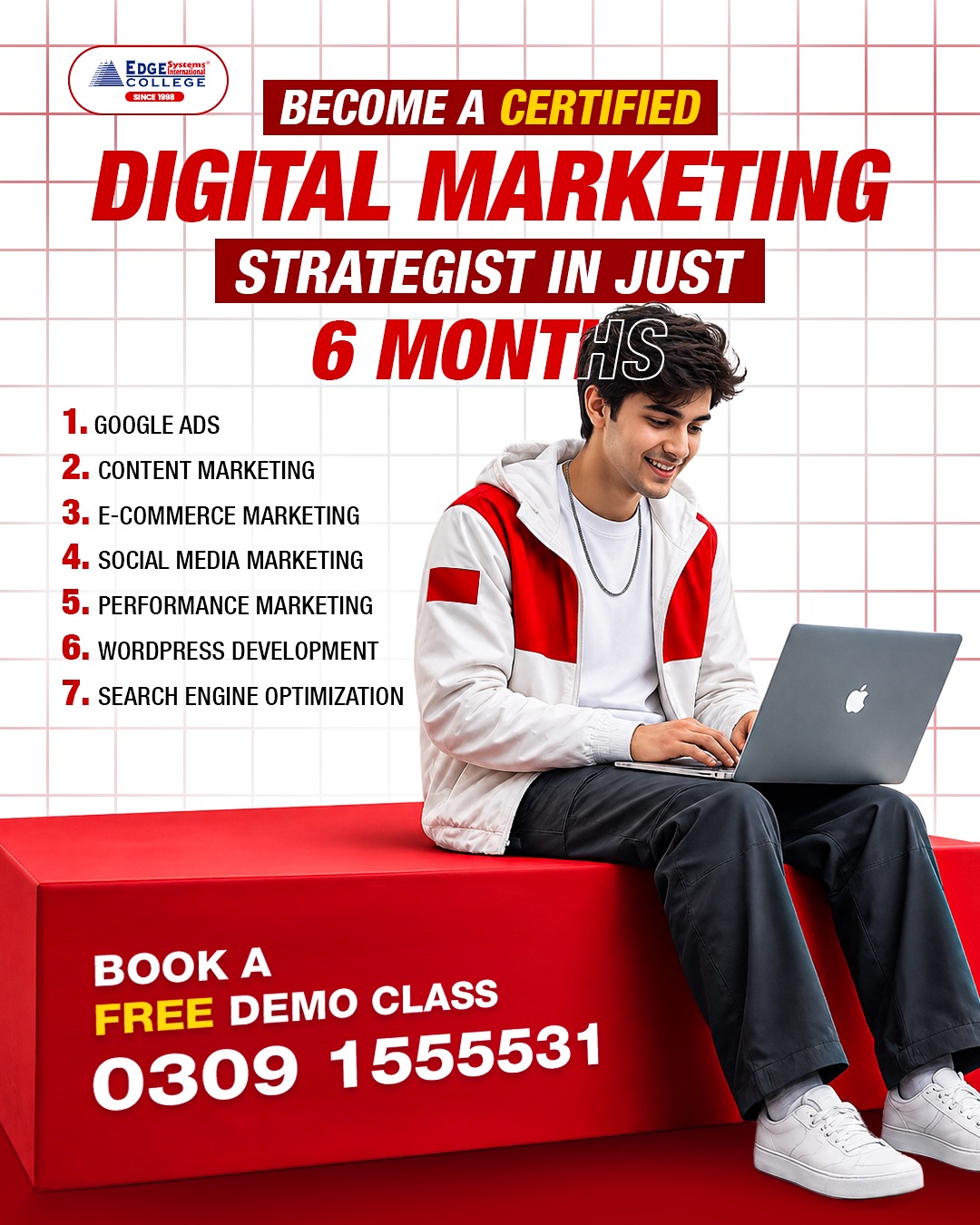 EDGE COLLEGE Facebook ad
