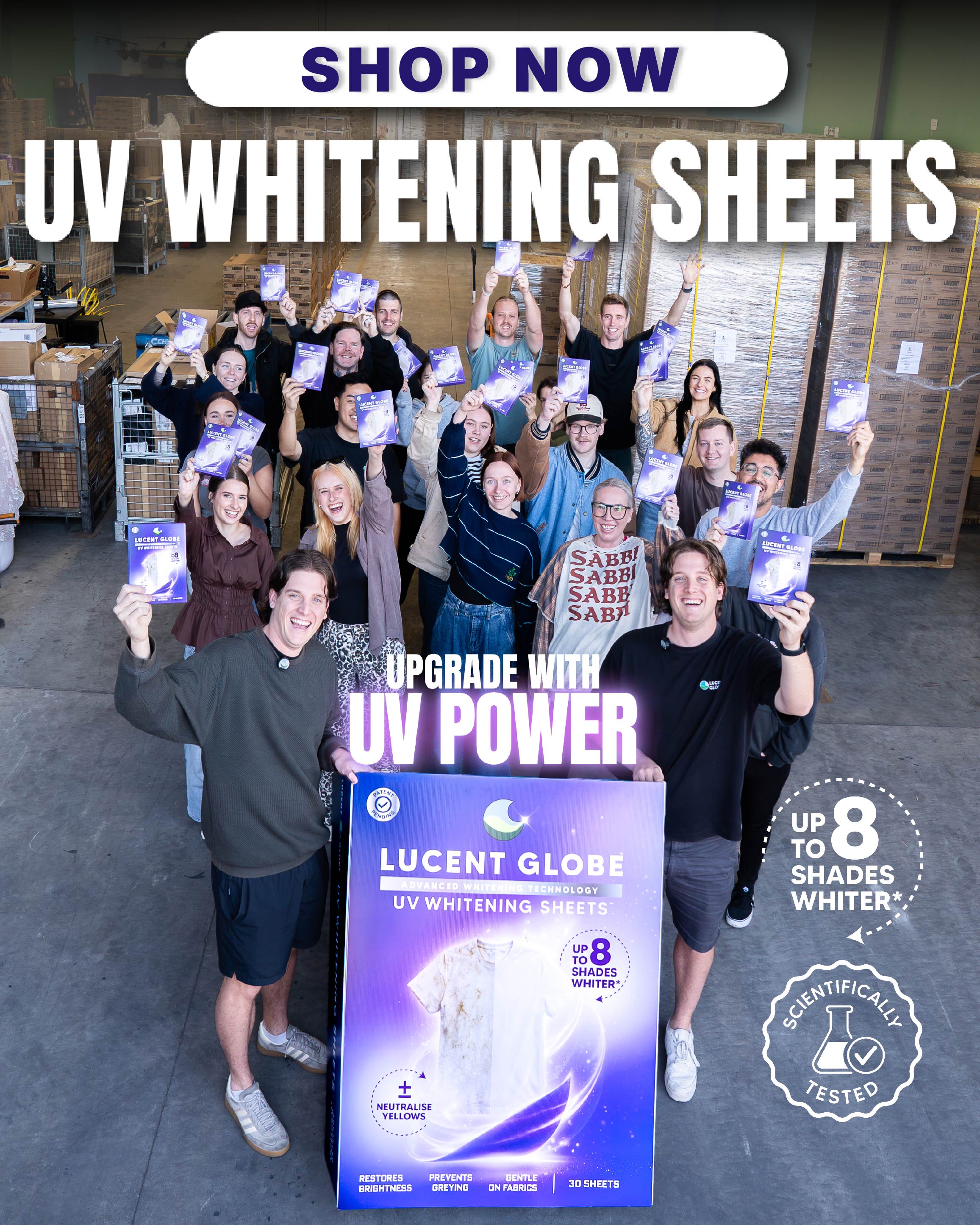 Lucent Globe Facebook ad