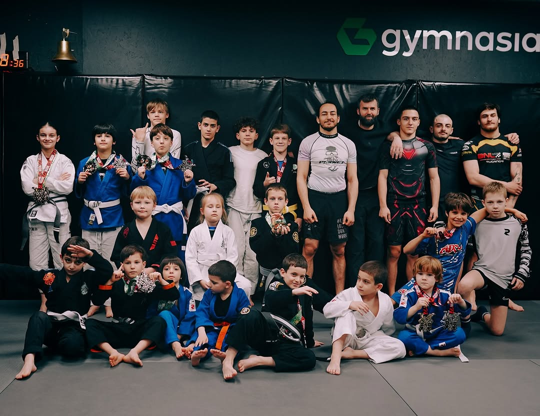 Gymnasia.BJJ Facebook ad: BJJ ბავშვებისთვის · Gymnasia