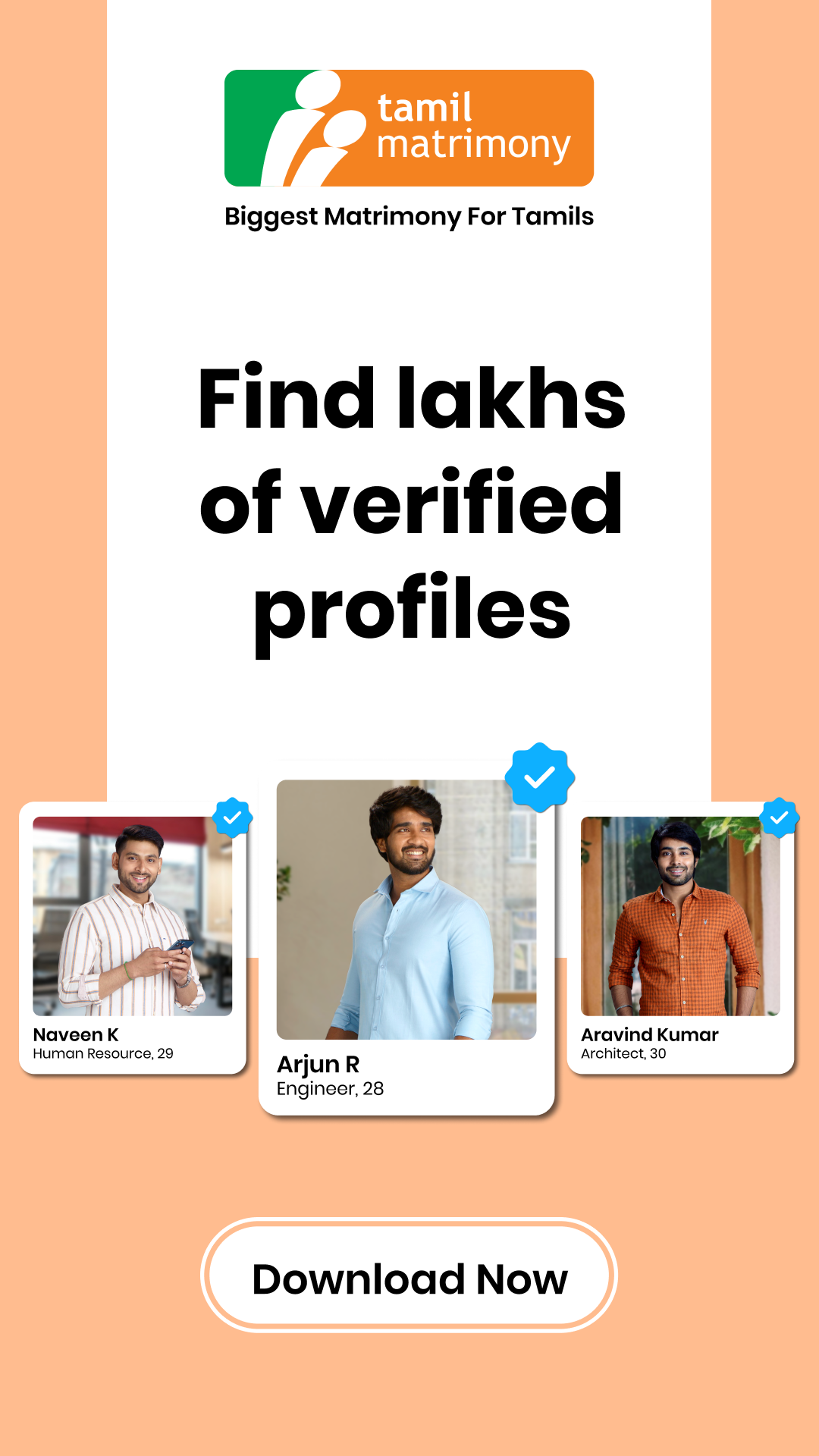 Tamilmatrimony Facebook ad