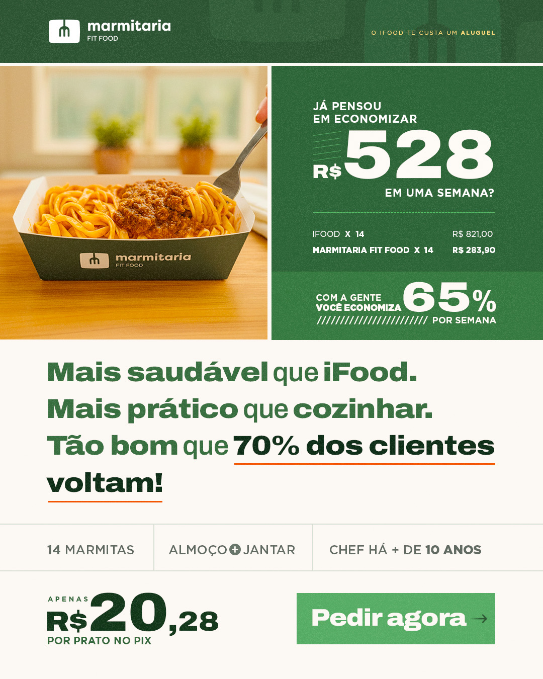Marmitaria Fit Food Facebook ad