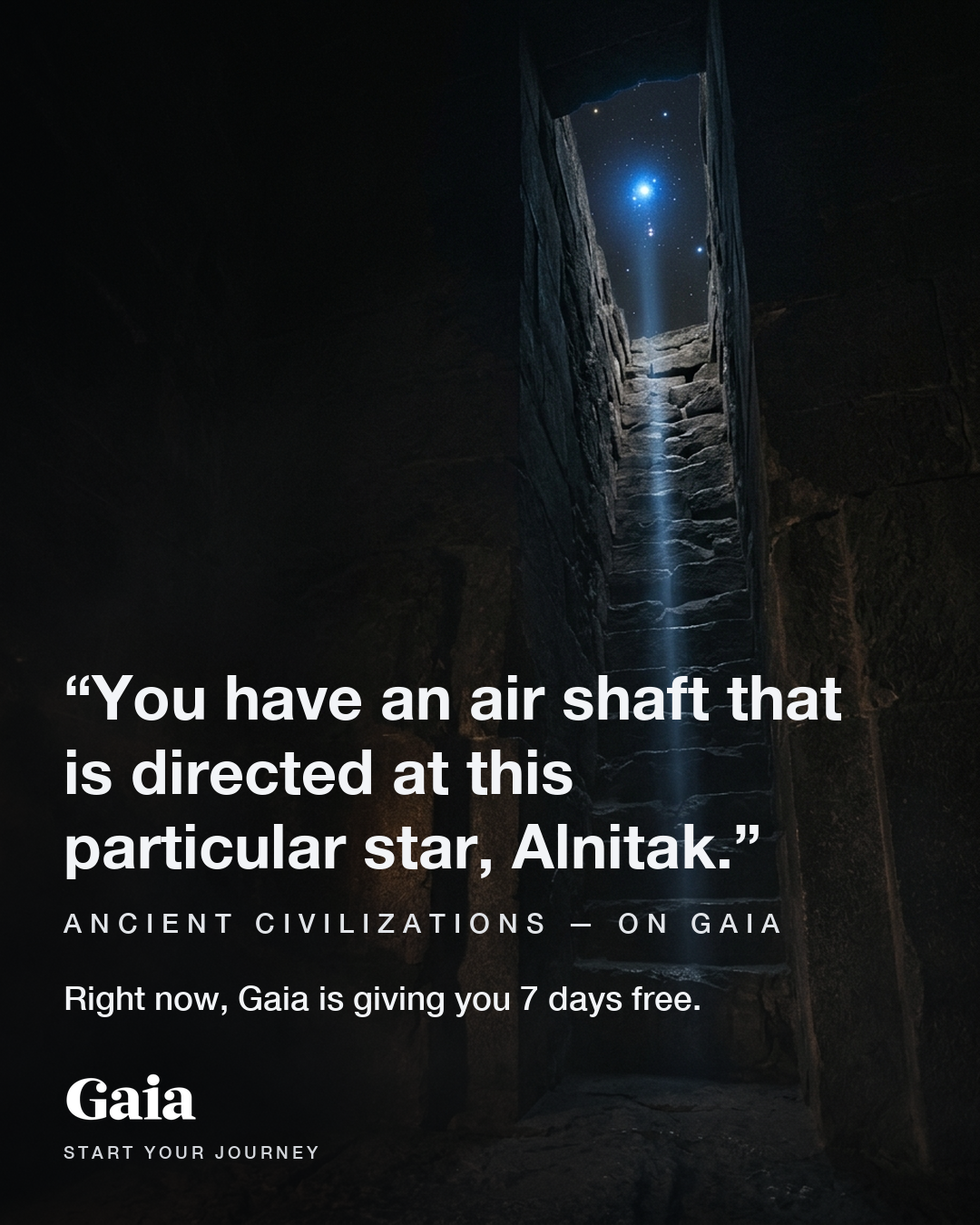 Gaia Facebook ad