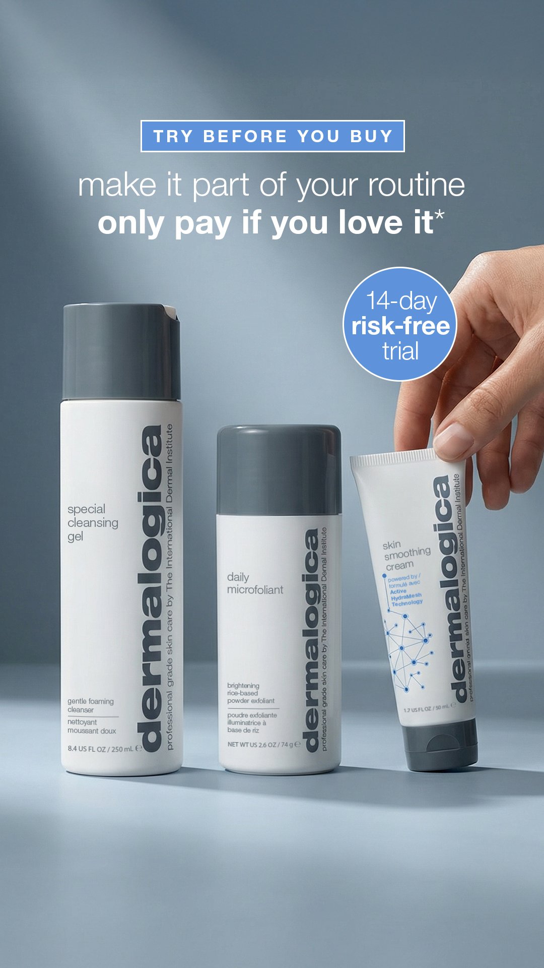 Dermalogica Facebook ad