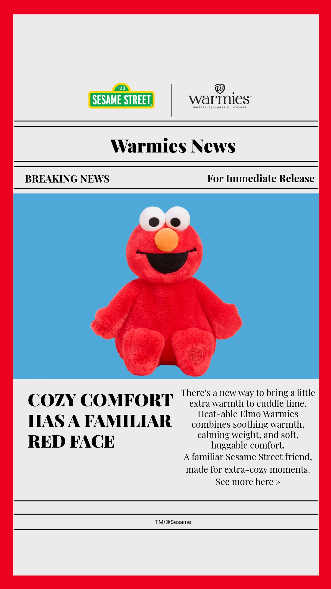 Warmies USA Facebook ad