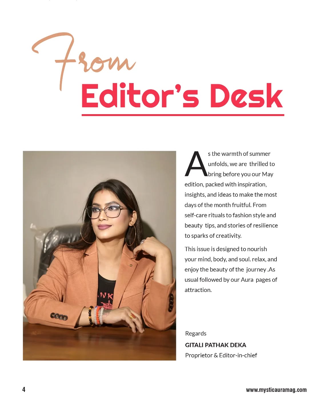 Mystic Aura Magazine Facebook ad: of mysticauramagazine has been released.To view and read…