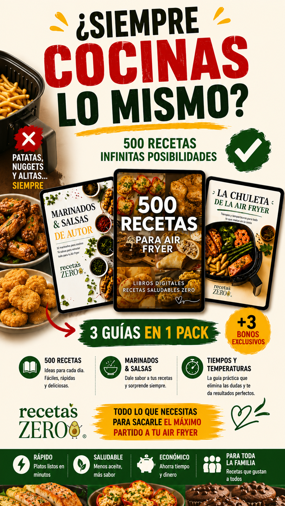 Recetas Saludables-Zero Facebook ad
