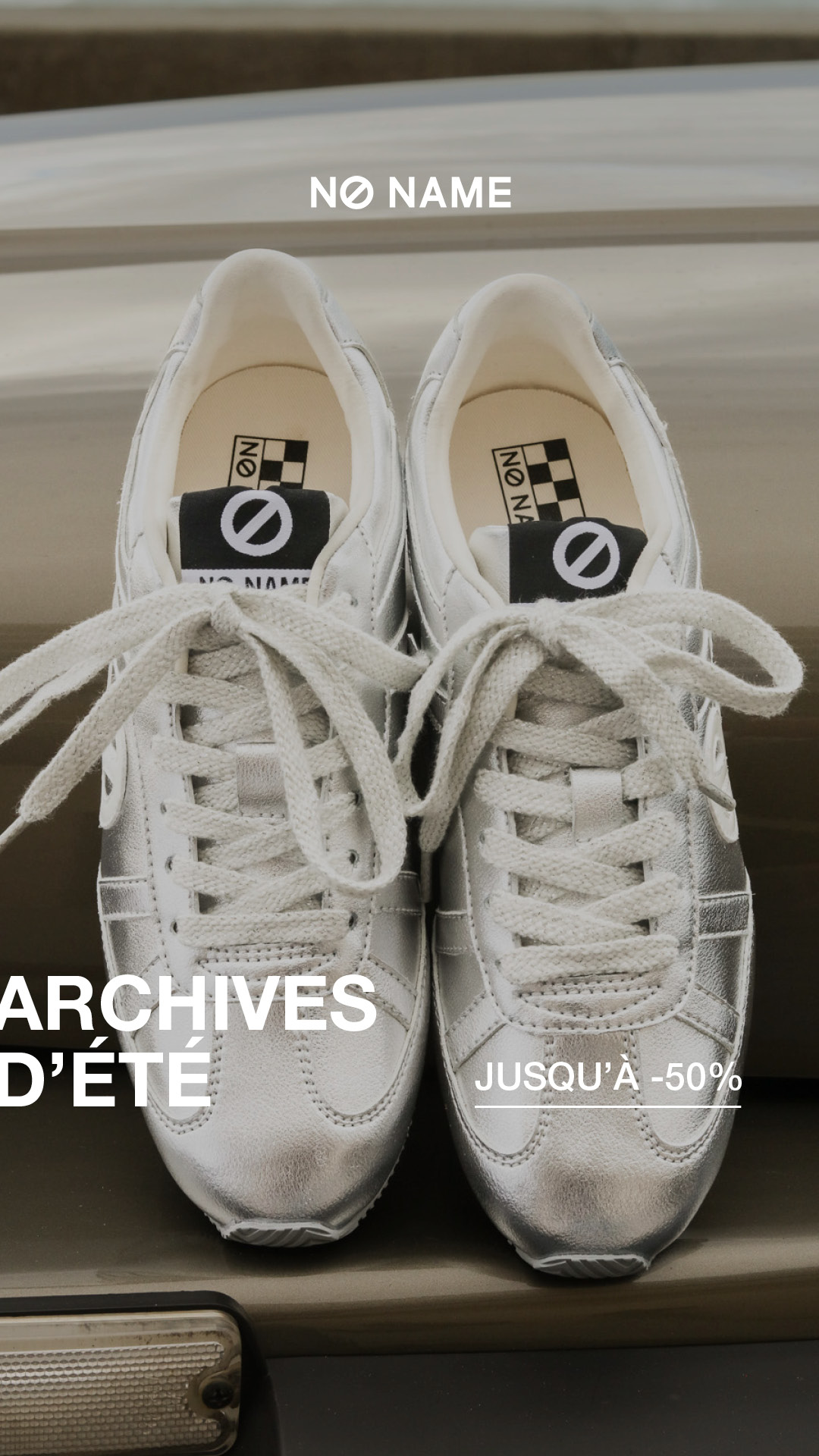 No Name Shoes Facebook ad from Jul 29, 2026