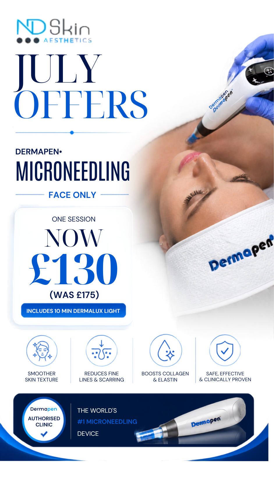 ND Skin Aesthetics Facebook ad: Your skin deserves more than a quick fix…