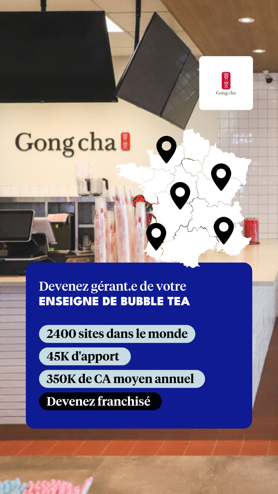 L'Express Franchise Food Facebook ad from Feb 20, 2026