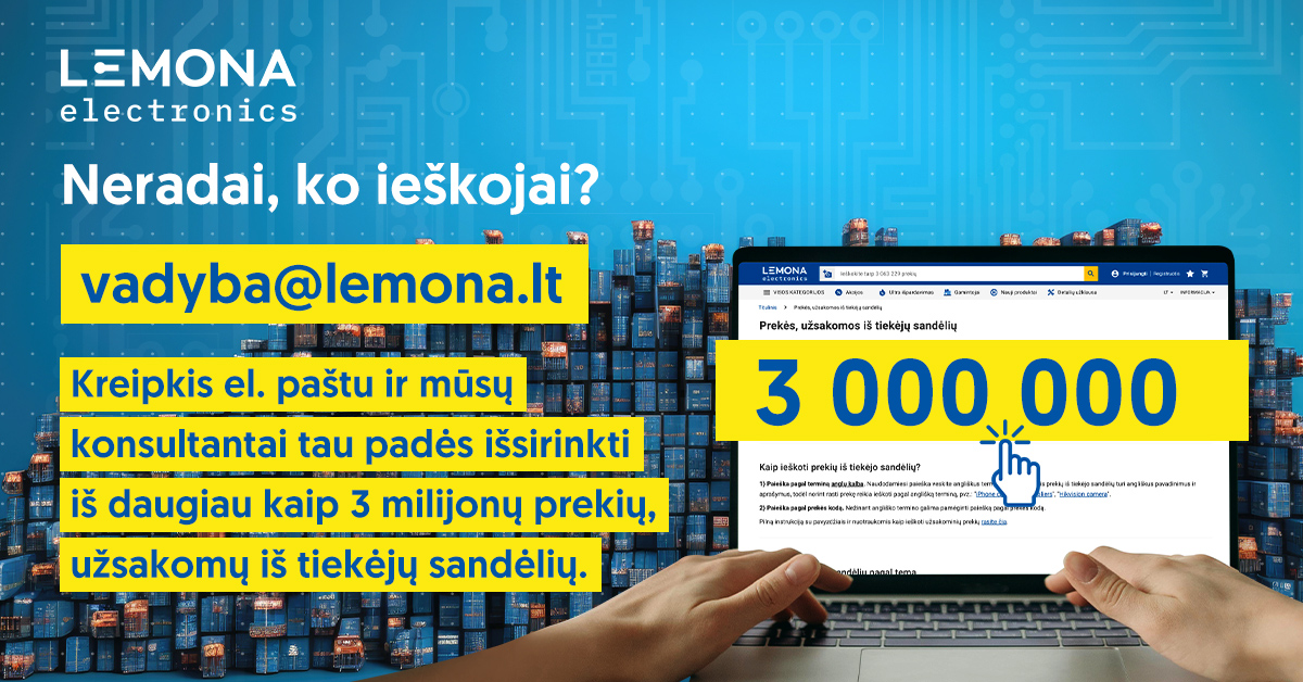 LEMONA electronics Facebook ad