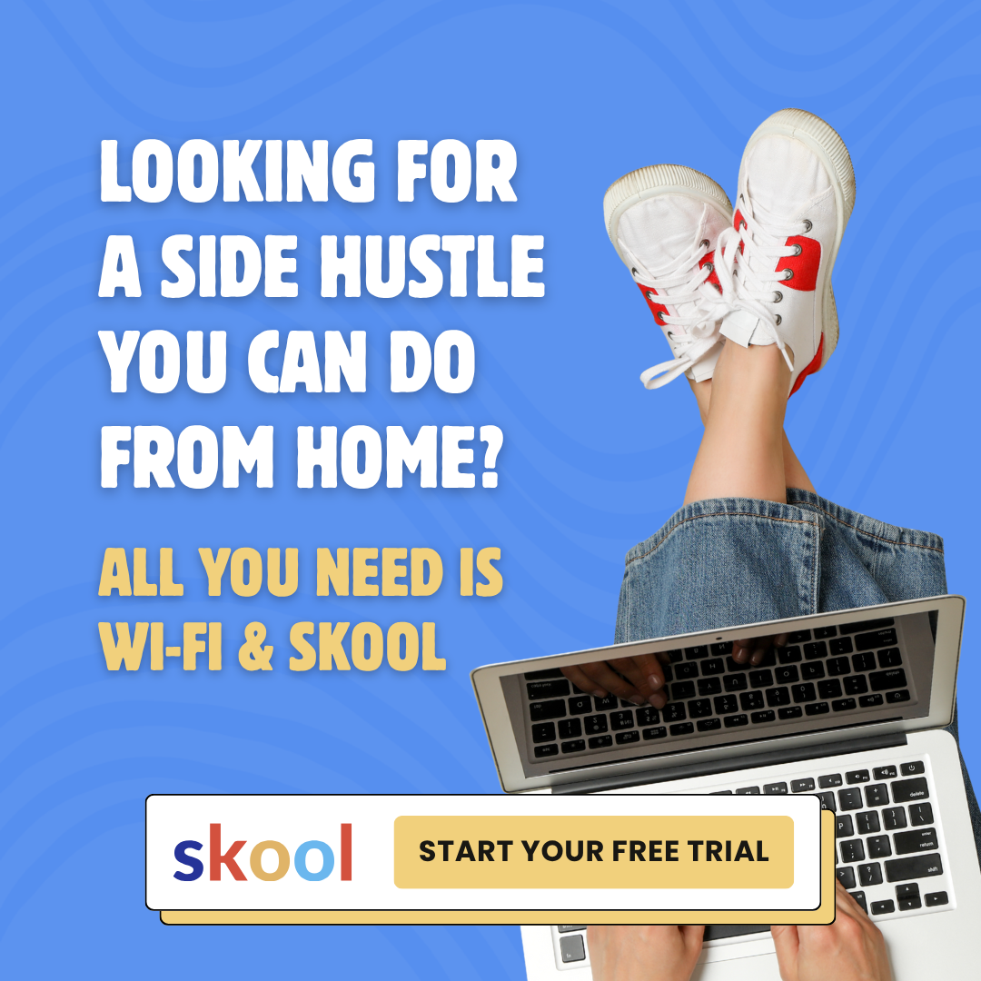 Skool Facebook ad