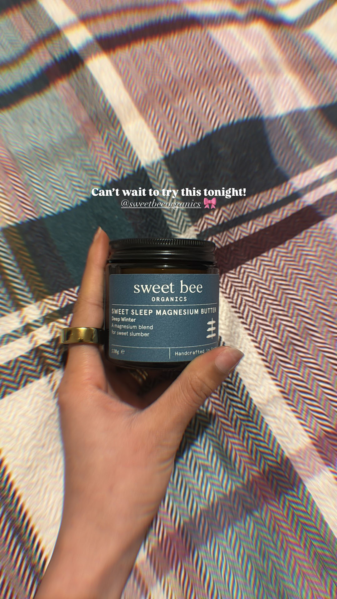 Sweet Bee Organics Facebook ad