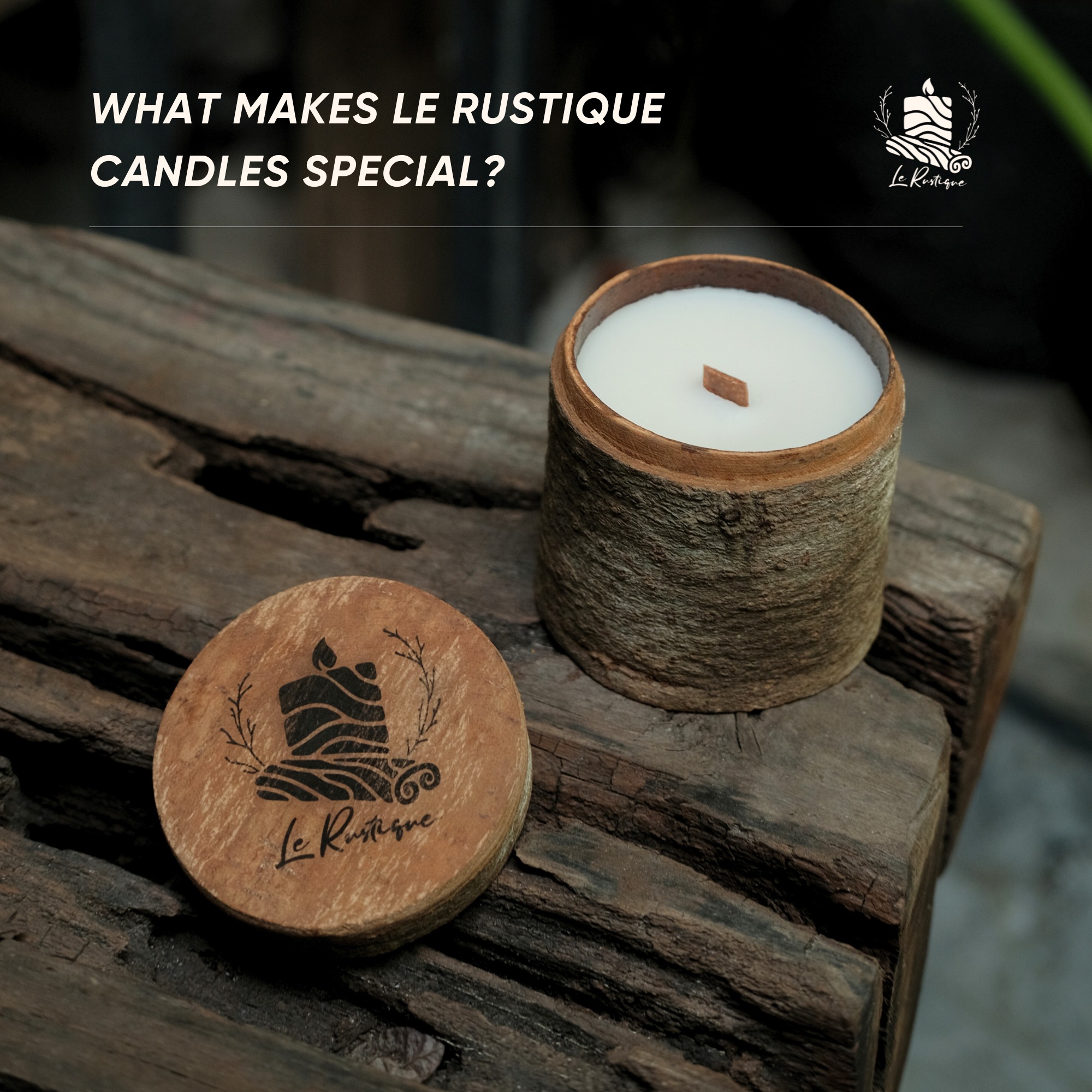LeRustique.naturel Facebook ad: Le Rustique Scented Candles - Serenity Born from…