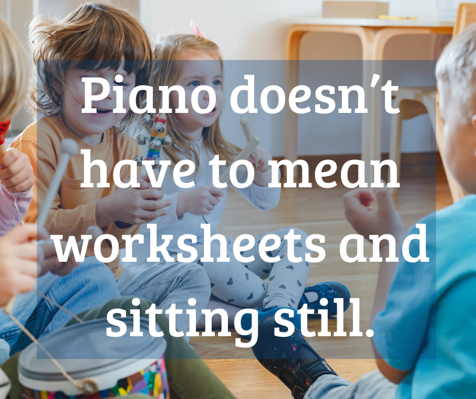 KeyNotes Music - A Group Piano Program for Ages 4+ Facebook ad