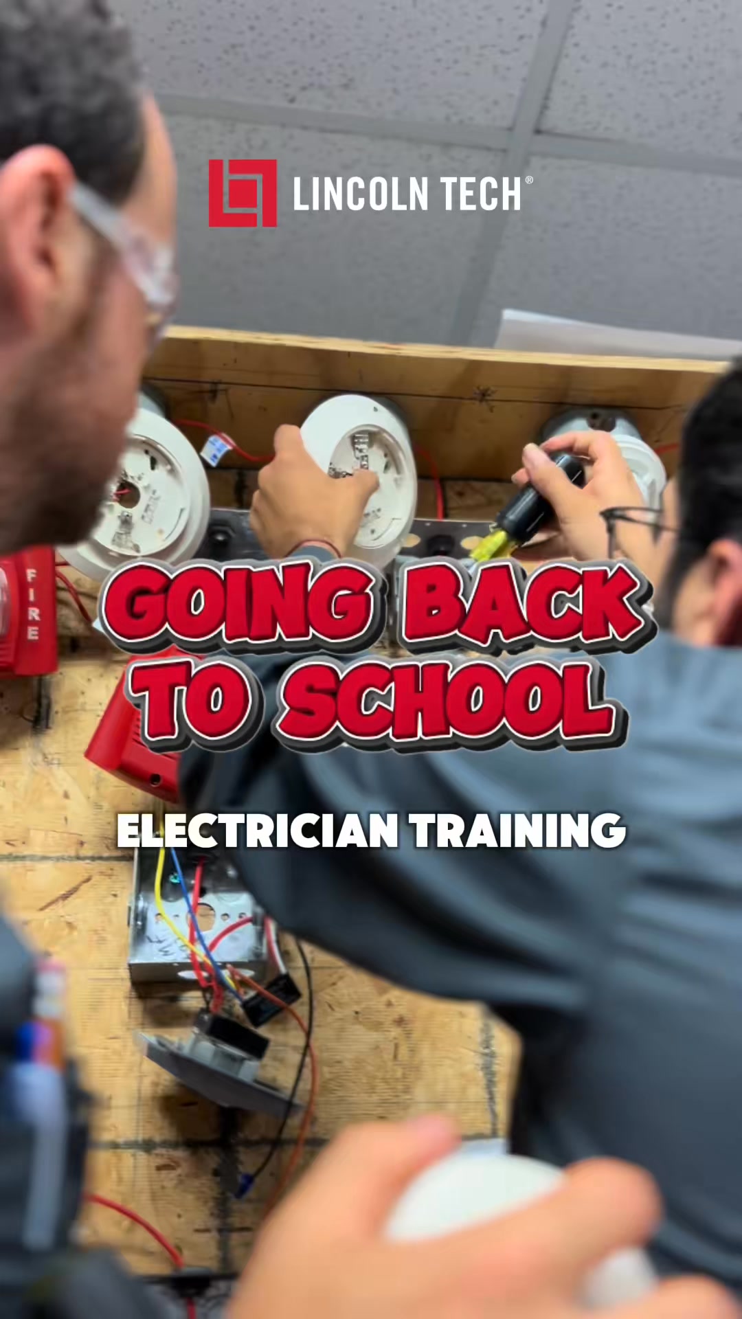 Lincoln Tech Facebook ad: Become an Electrician