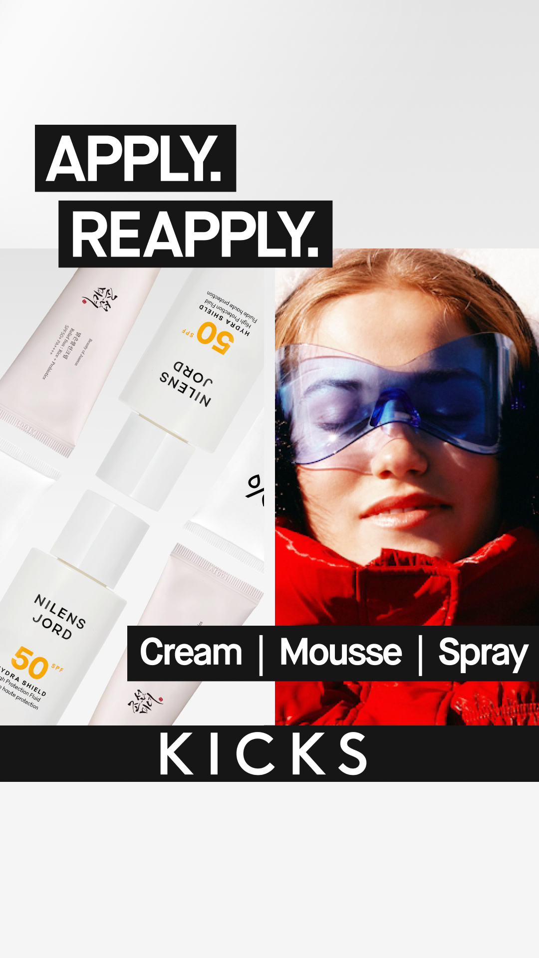 KICKS Facebook ad