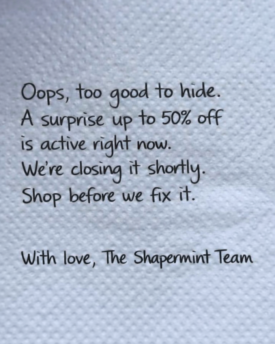 Shapermint Facebook ad