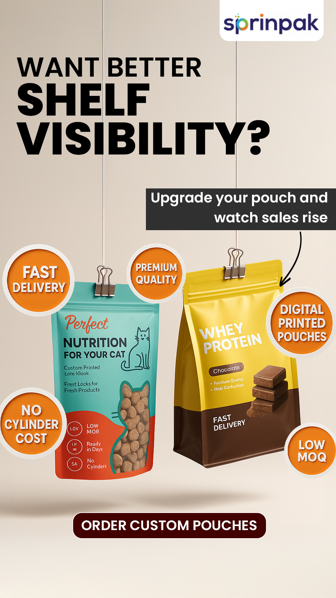 Sprinpak Facebook ad
