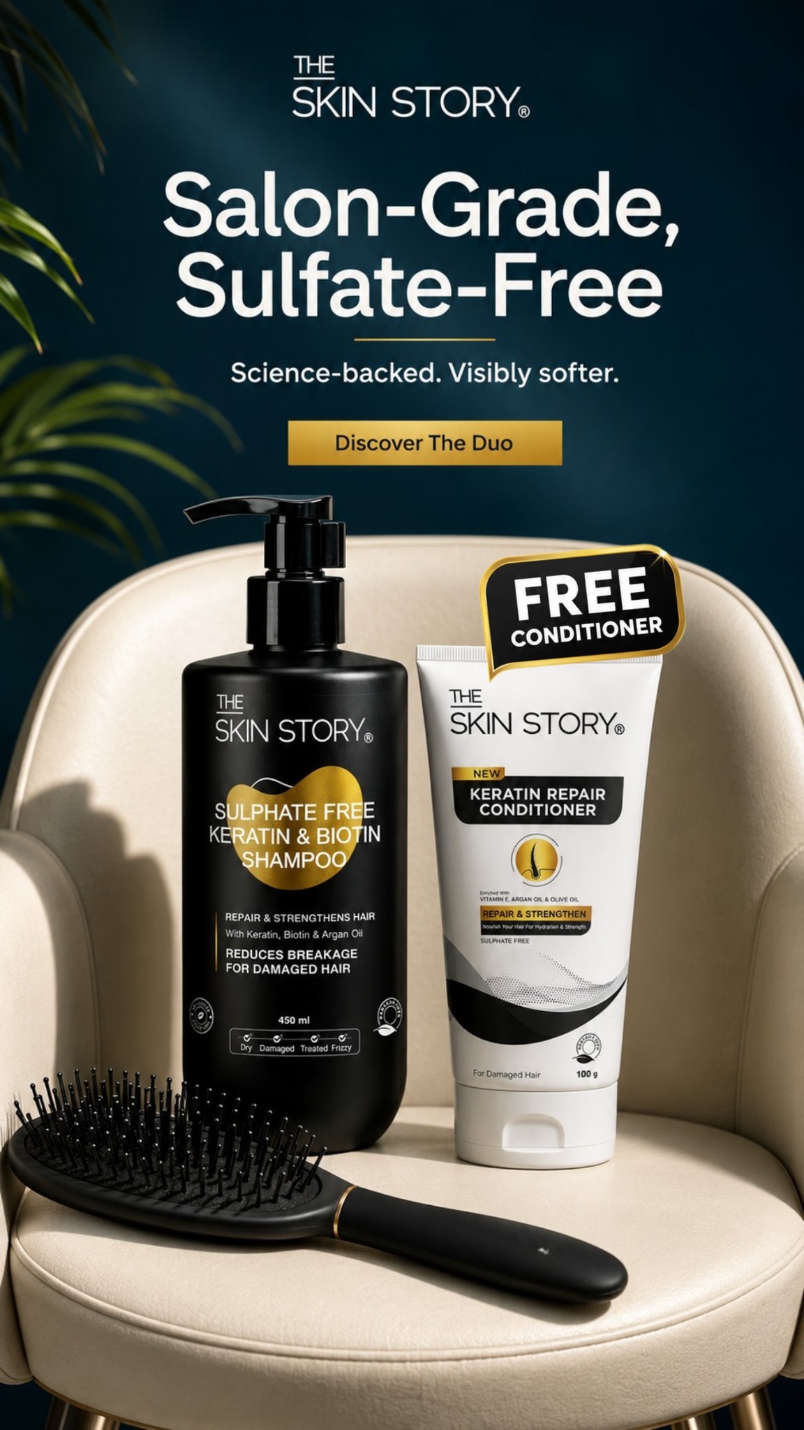 The Skin Story Facebook ad from Jul 13, 2026