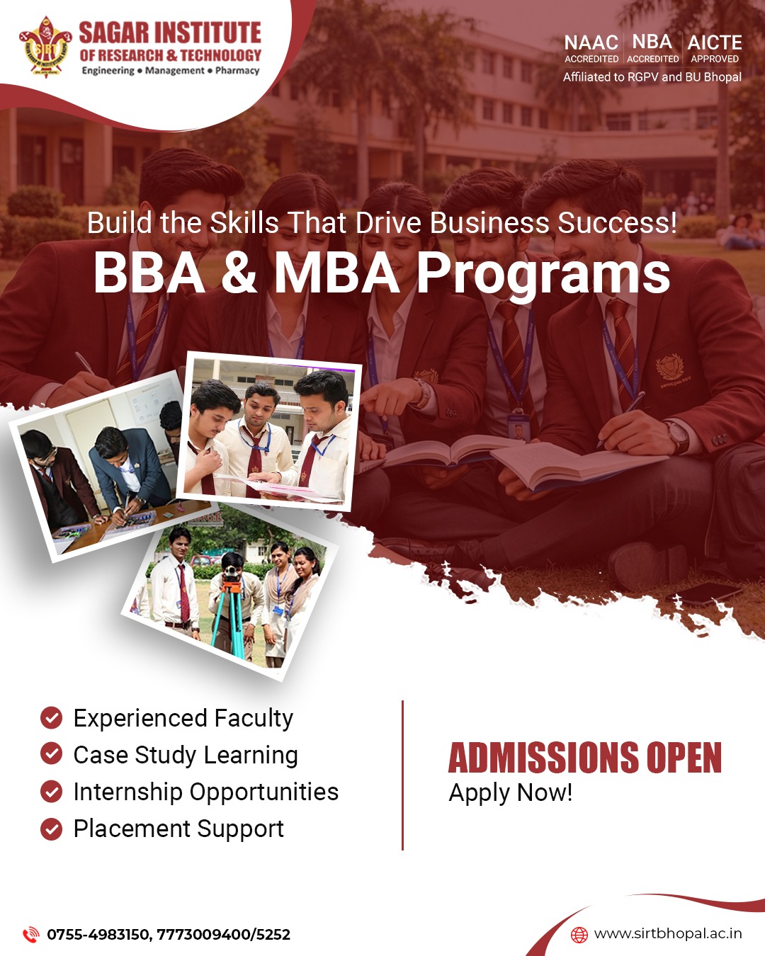 Sagar Institute of Research & Technology - SIRT Bhopal Facebook ad