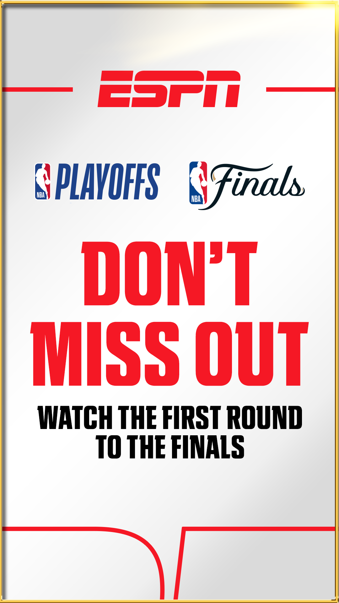 NBA on ESPN Facebook ad from Apr 17, 2026