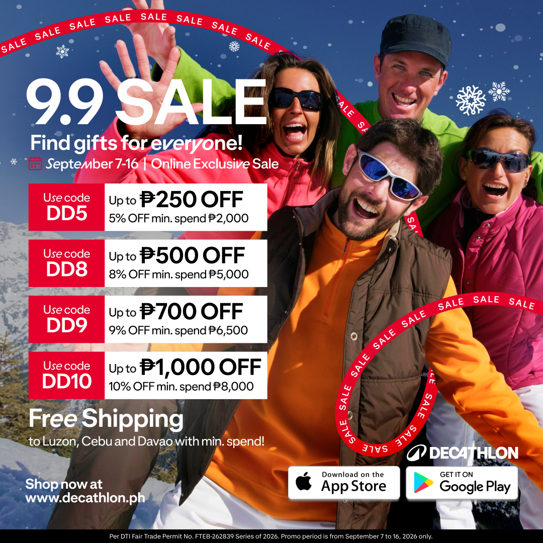 Decathlon Philippines Facebook ad