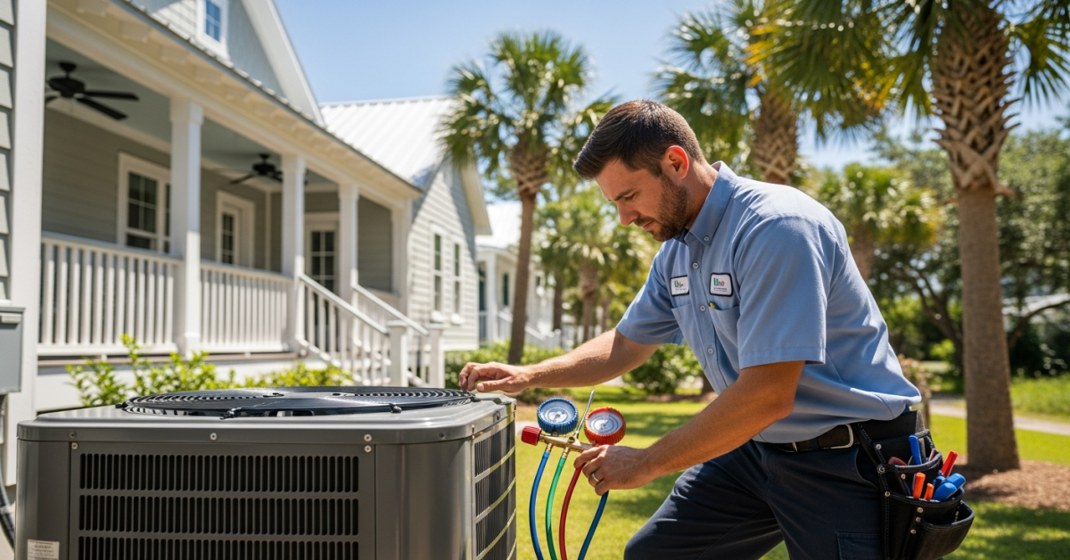 Quality Air & Insulation Facebook ad: Is Your AC Ready for a Myrtle Beach Summer?