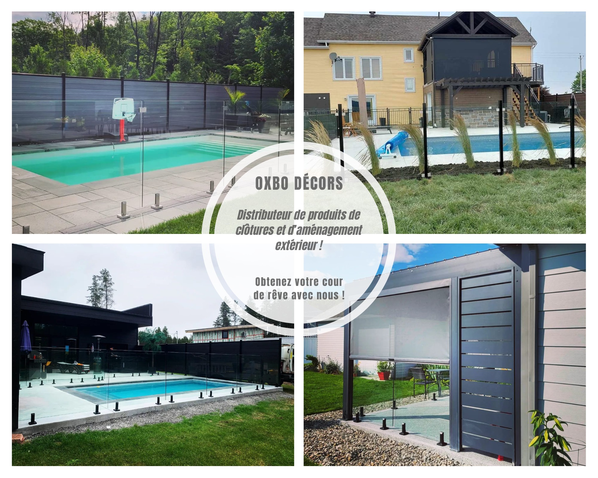Oxbo Décors Facebook ad: Découvrez l'excellence en matière d'aménagement extérieur…