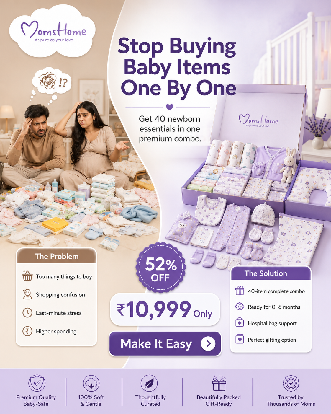 MomshomeOrganic Facebook ad