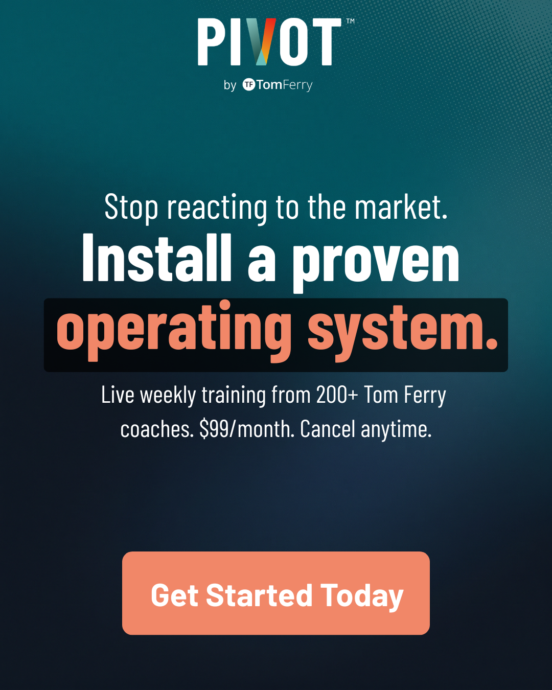 Tom Ferry Facebook ad