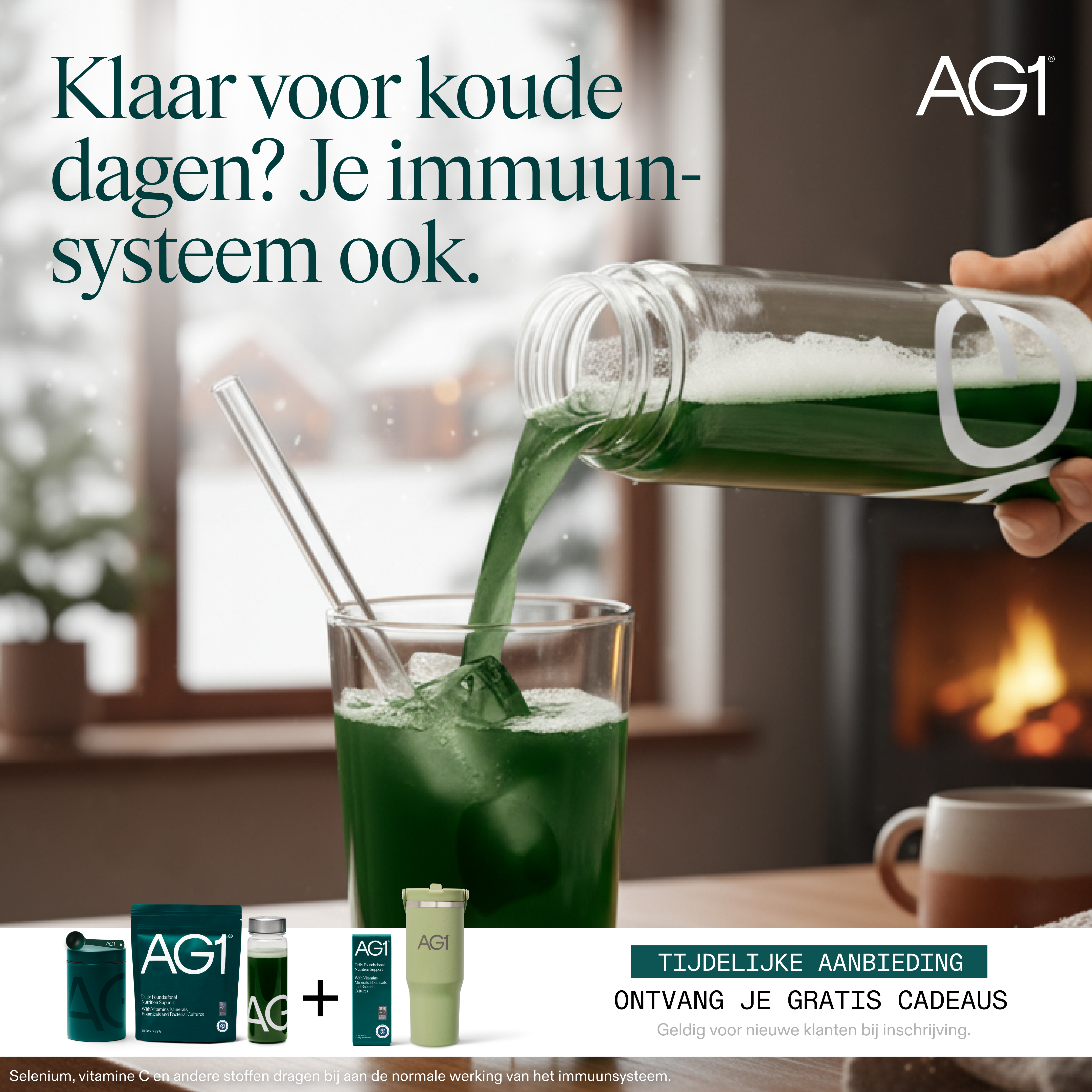 AG1 by Athletic Greens Facebook ad