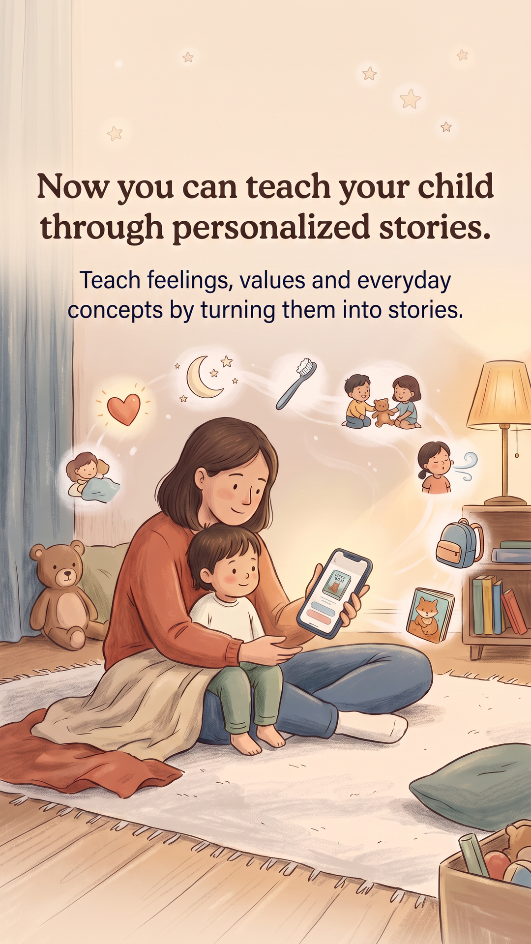 Bedtime Stories & Fables Facebook ad