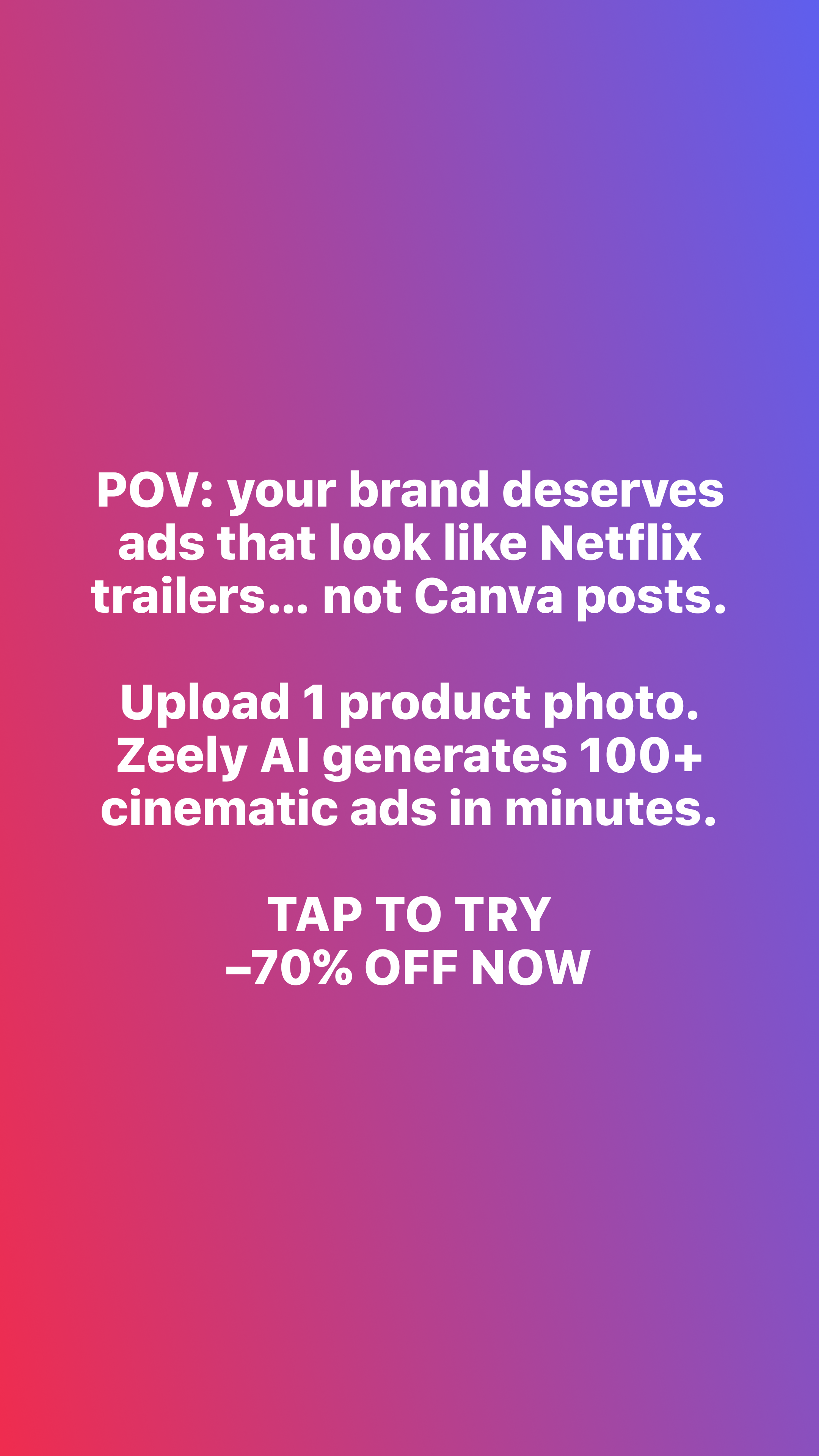 Zeely Facebook ad