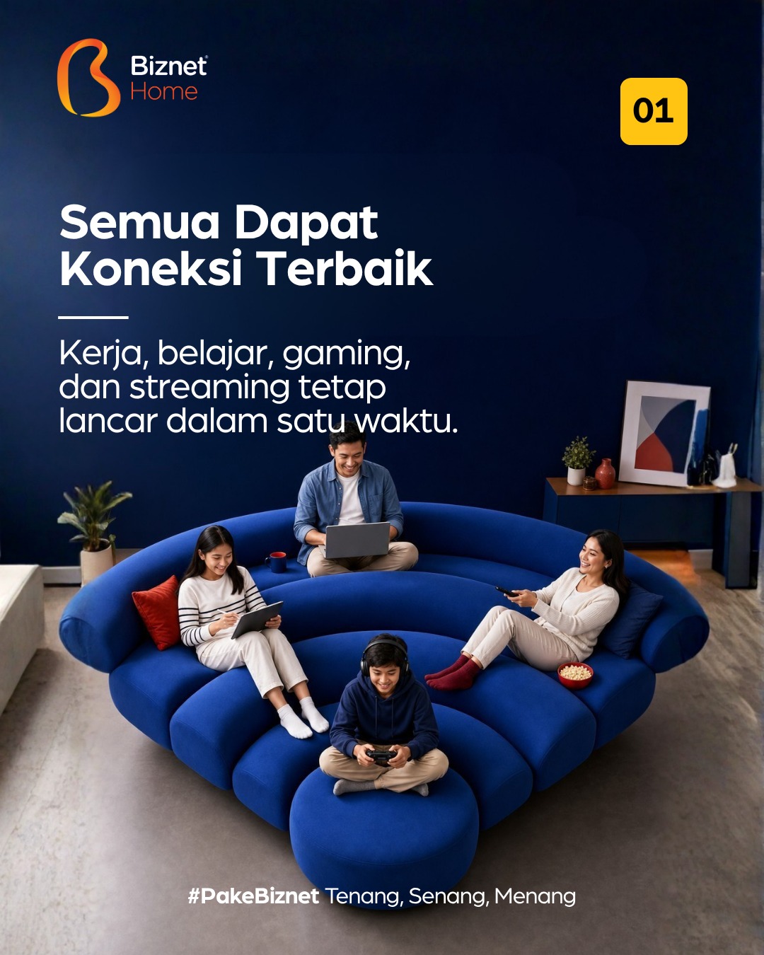 Biznet Home Facebook ad