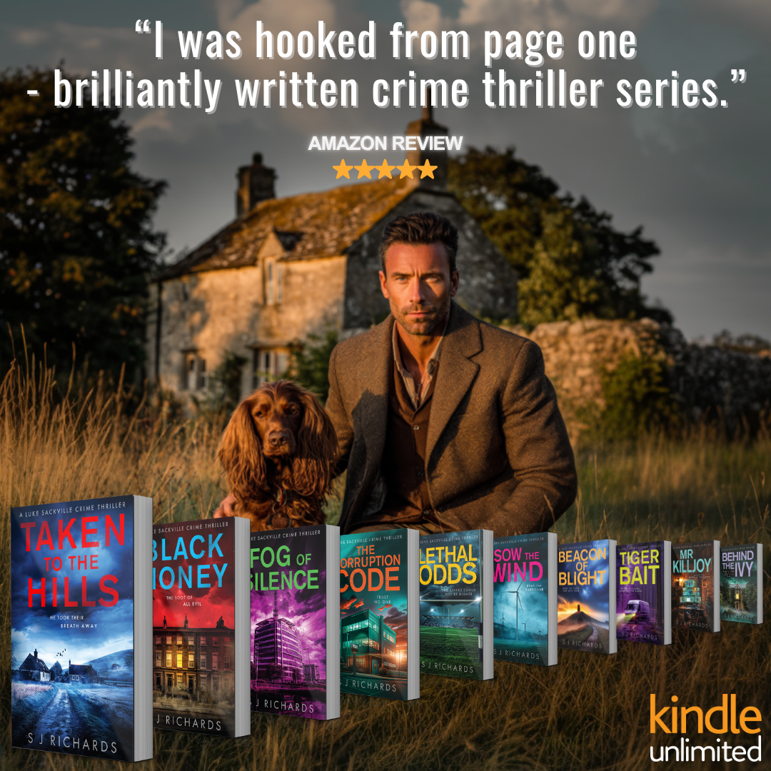 S J Richards Facebook ad: FREE on Kindle Unlimited