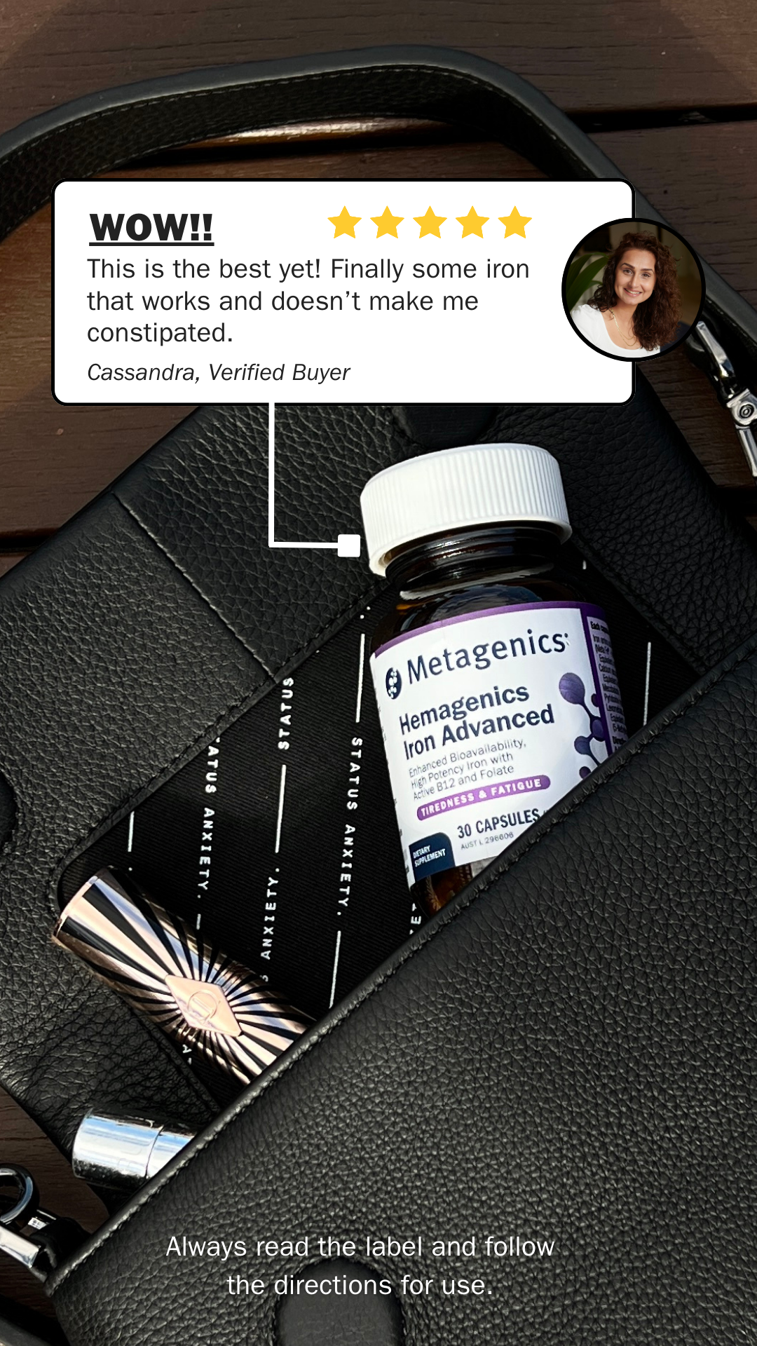 Metagenics ANZ Facebook ad