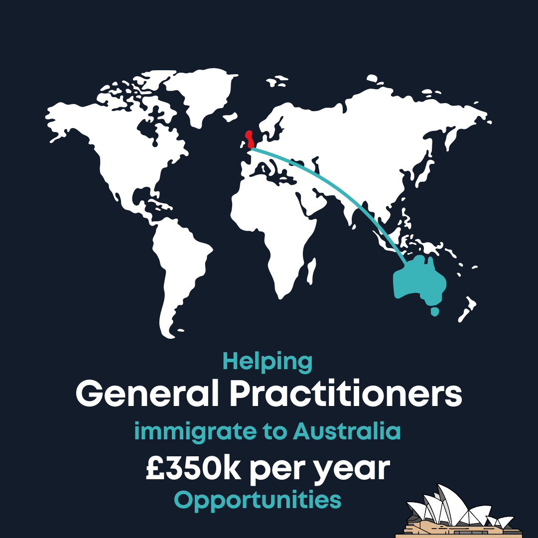 GP Link Recruitment Agency Facebook ad: Escape NHS Burnout. Work as a GP in Australia.