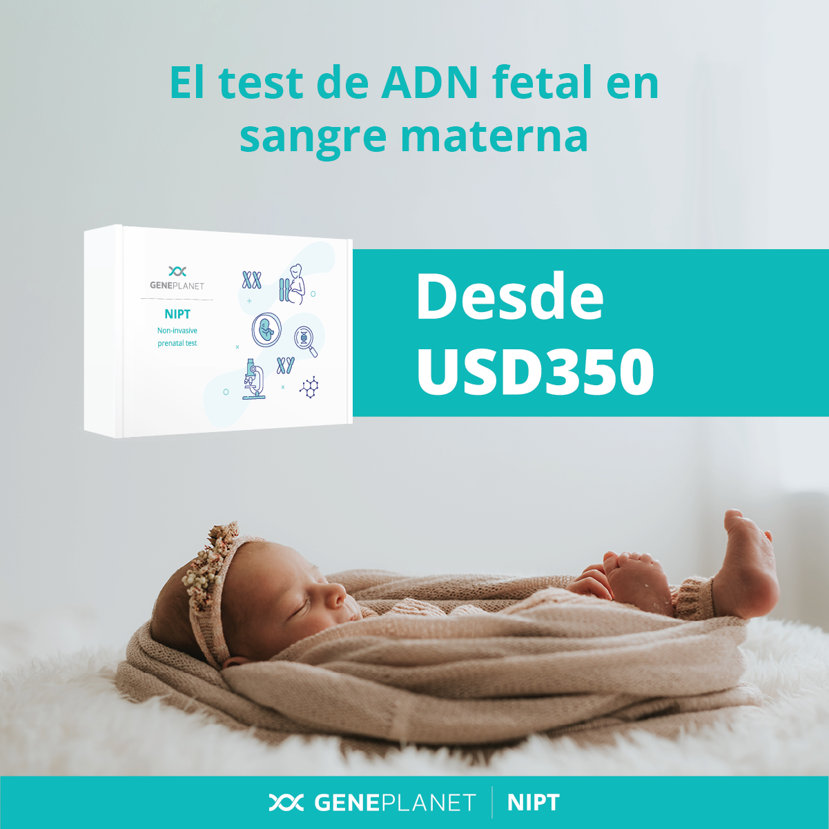 GenePlanet Argentina Facebook ad from Mar 20, 2026