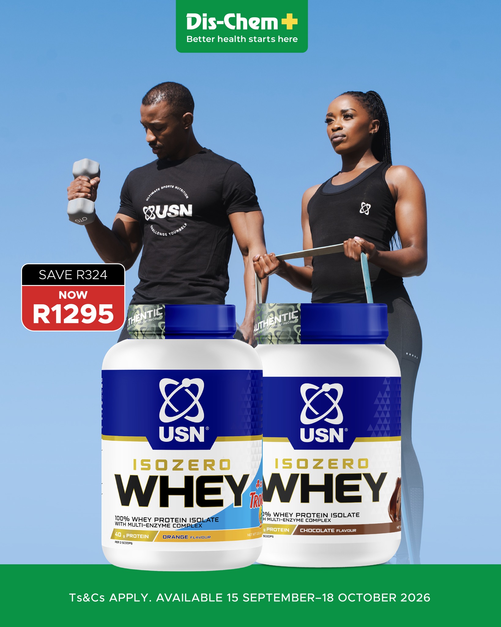 Dis-Chem Living Fit Facebook ad: Sunnier days are coming and so are the…