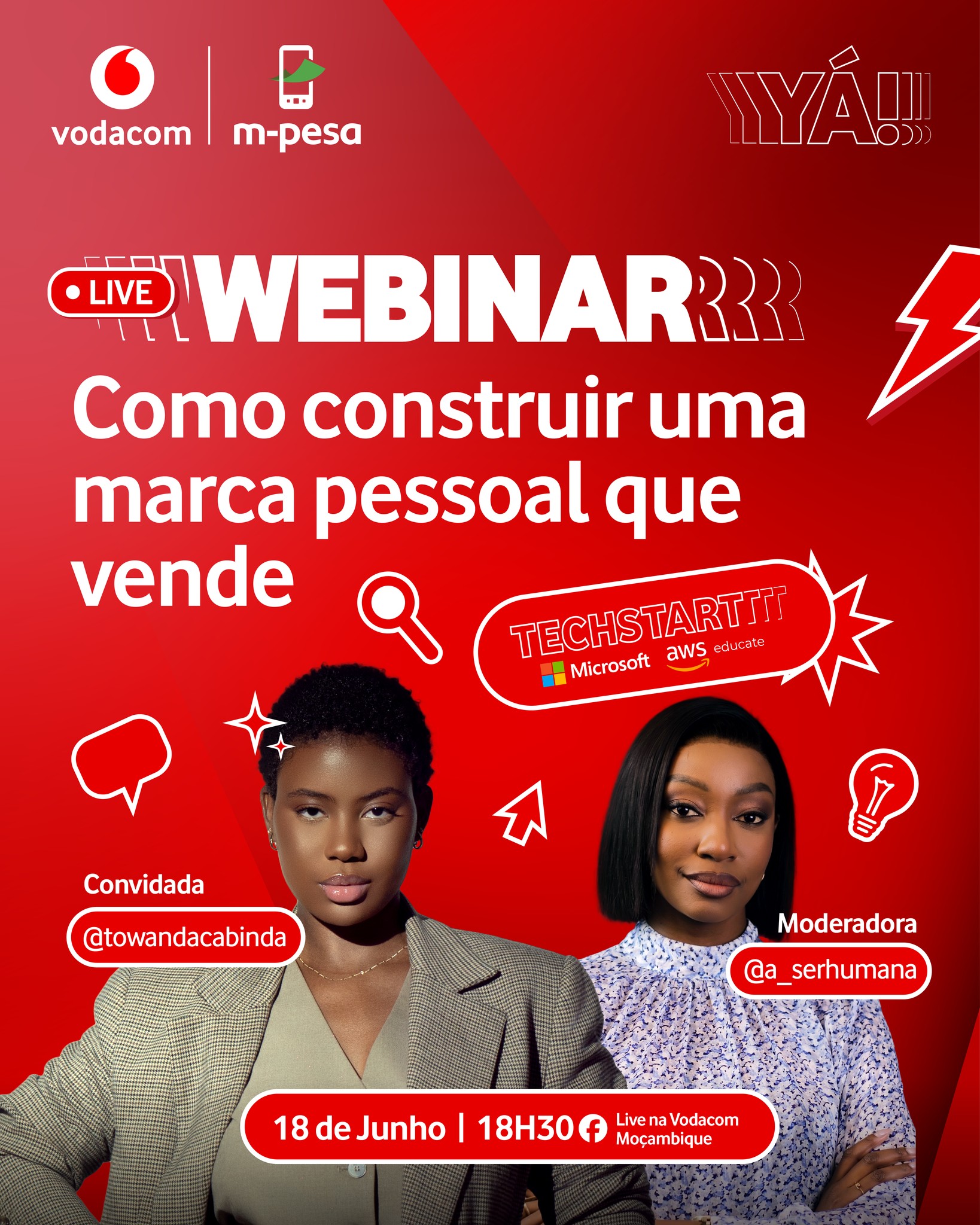 Vodacom Moçambique Facebook ad