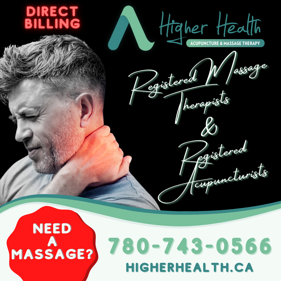 Higher Health Acupuncture & Massage Therapy Clinic Facebook ad