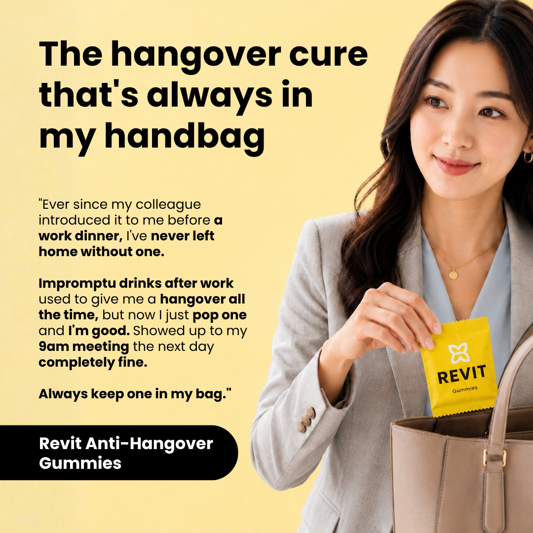 Revit Facebook ad: Always Ready for Impromptu Drinks