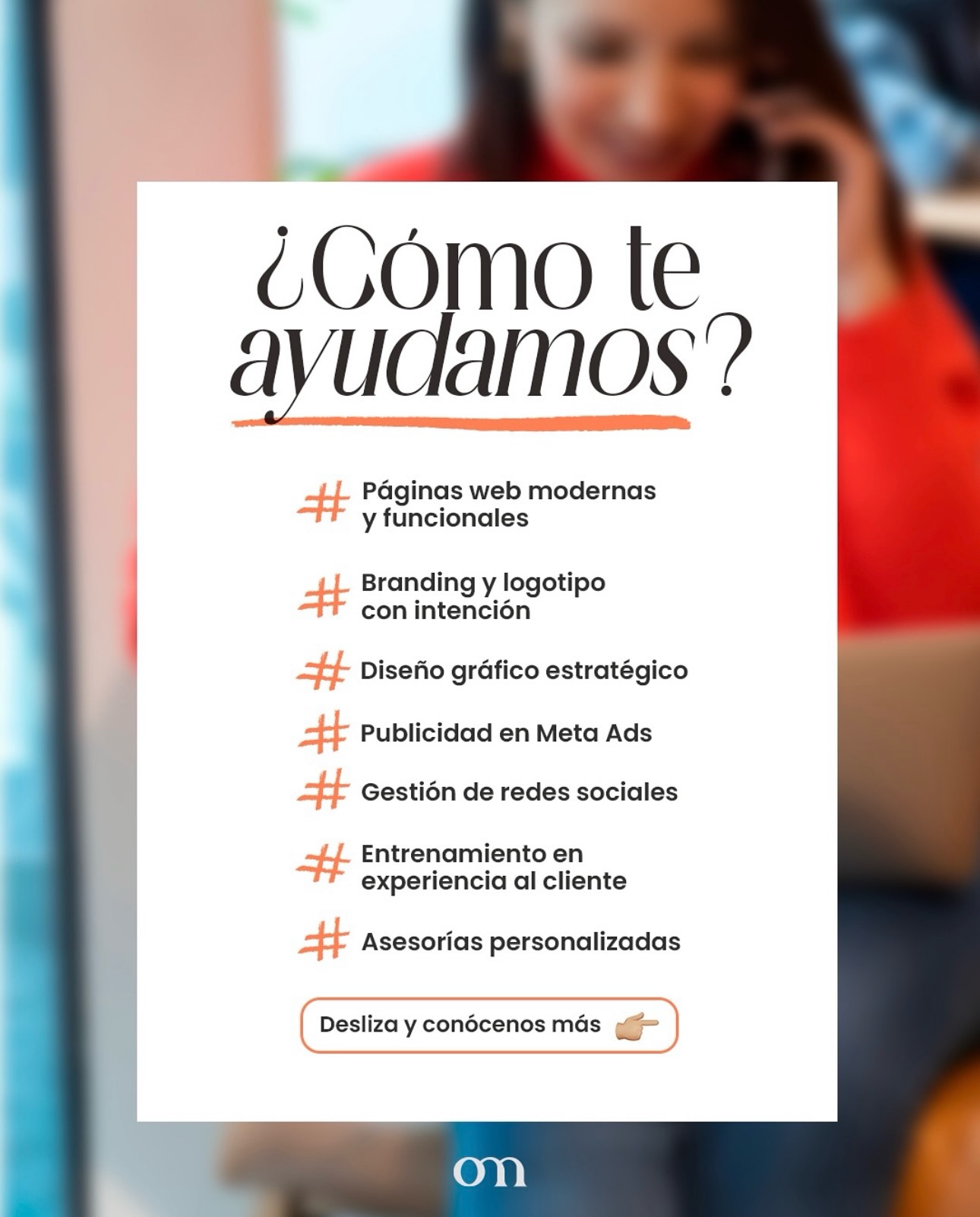 Om Agency Facebook ad: Nuestra trayectoria está respaldada por marcas bellas e…