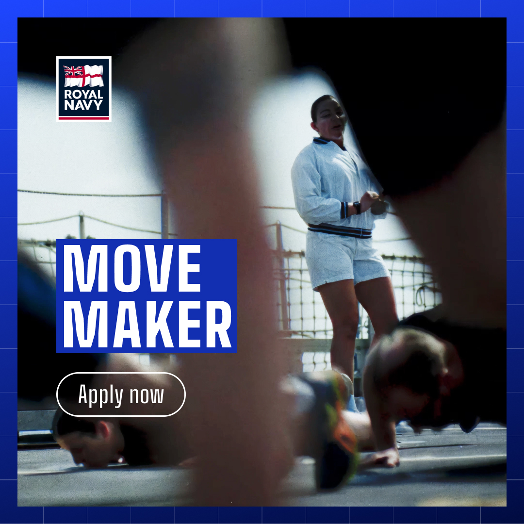 Royal Navy Recruitment Facebook ad