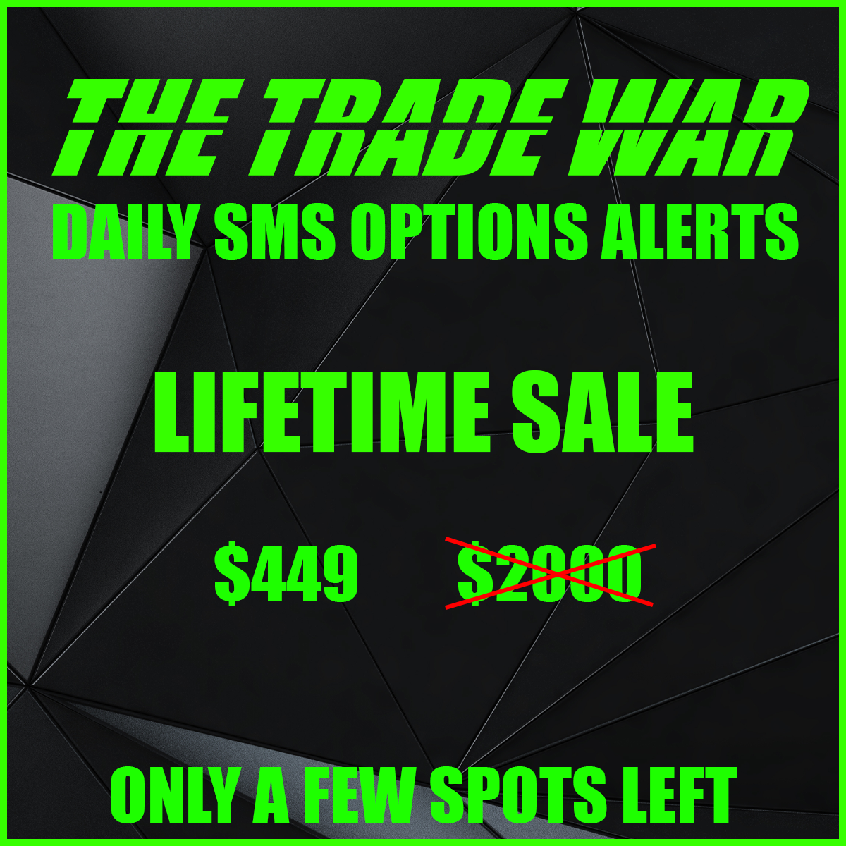 Thetradewar Facebook ad