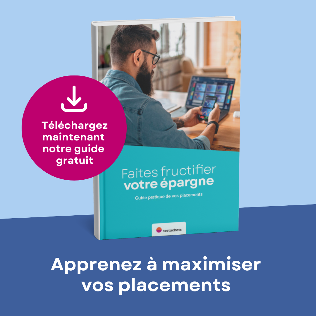 Testachats invest Facebook ad: Faites fructifier votre épargne!