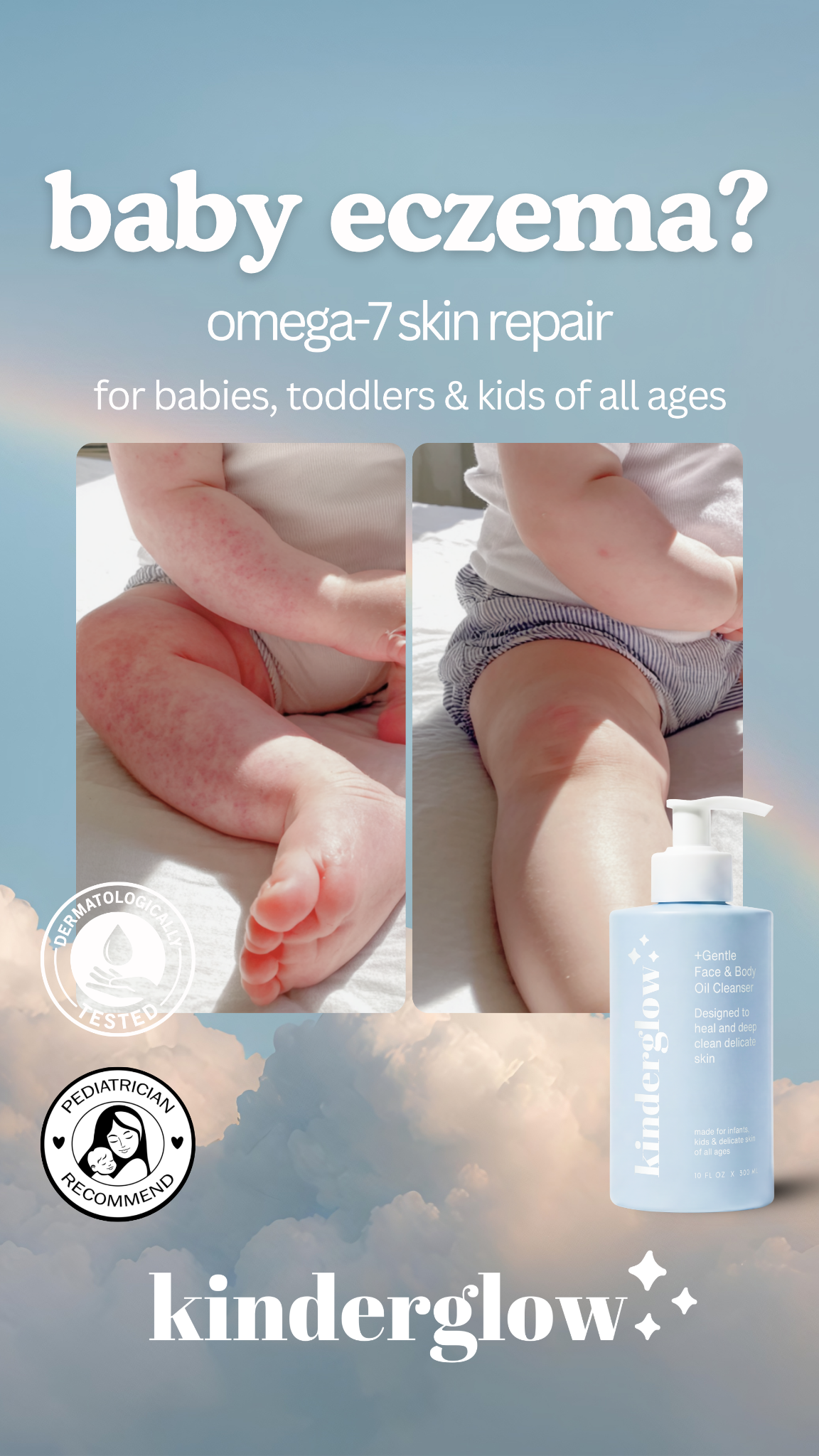 kinderglowshop Facebook ad from Dec 5, 2025