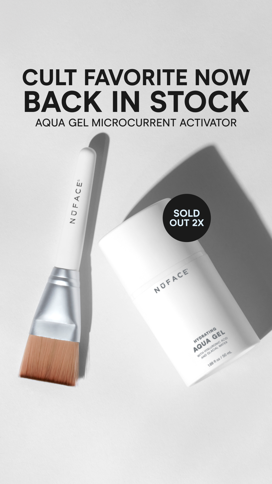 NuFACE Facebook ad