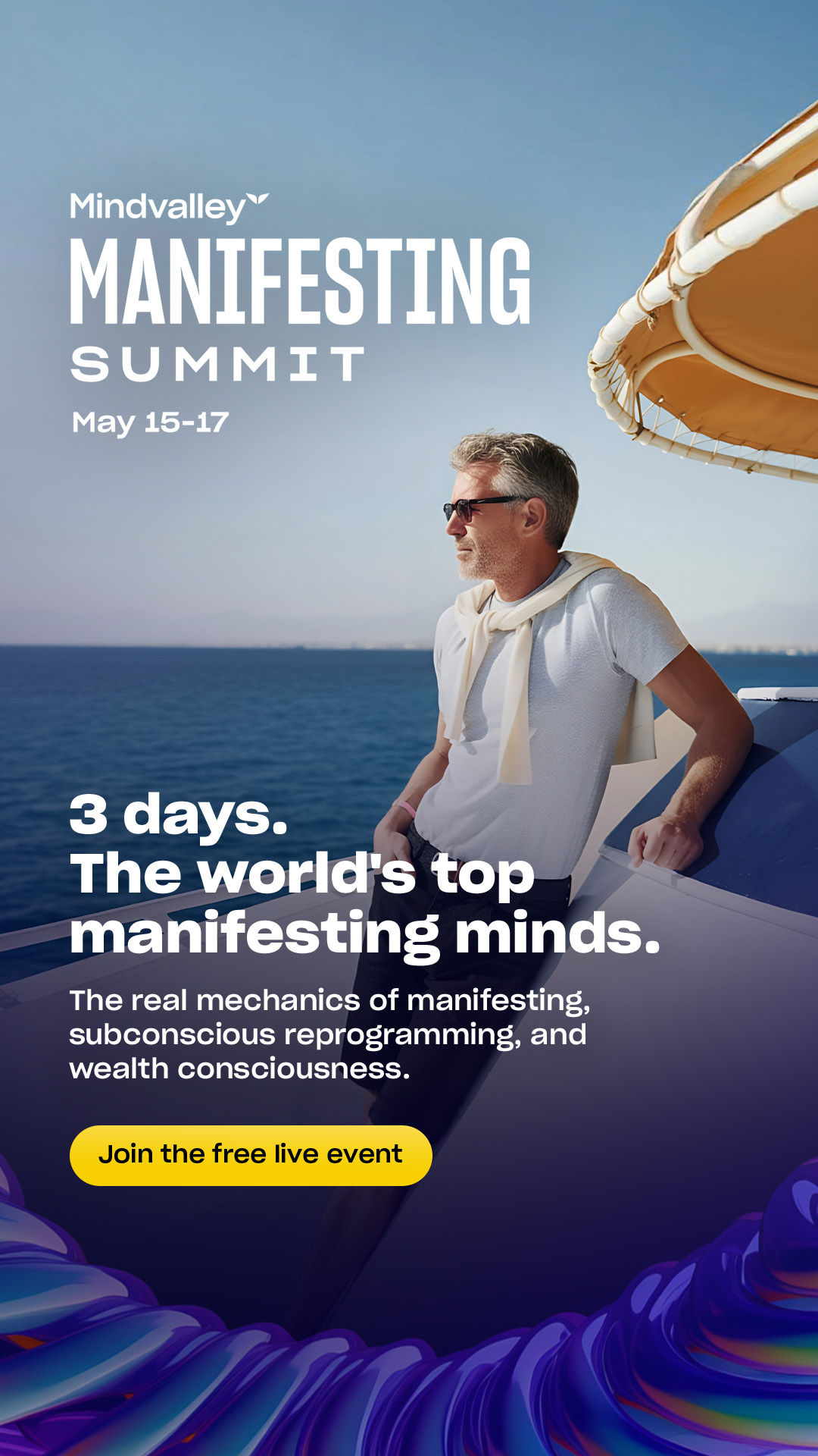 Mindvalley Facebook ad from May 4, 2026
